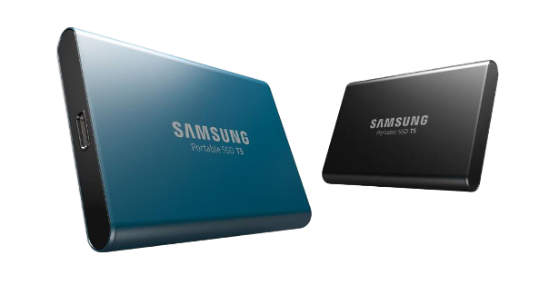 Samsung представила новый портативный SSD T5