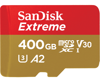 SanDisk анонсировала карту памяти SanDisk Extreme UHS-I 400 ГБ 